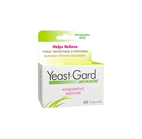 YeastGard Advanced Homeopathic Remedy Capsules - 60 count Bottle Yeast-Gard Au supplements