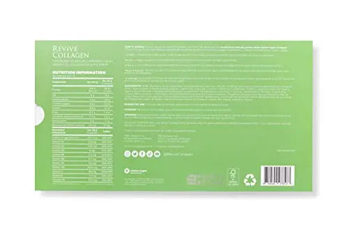 Revive Collagen 2500mg Plant Based Vegan Collagen with Added Vitamin B, C, D & E, Improved Skin, Hair & Nails Revive Collagen Au supplements