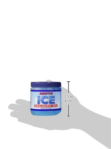 ARCTIC ICE 3 Pack (8 Oz Each) Topical Analgesic Gel for Pain Relief, Adults (Unisex) ARCTIC ICE Au supplements