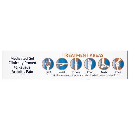 Voltaren Arthritis Pain Gel for Powerful Topical Arthritis Pain Relief with Diclofenac - NEW Easy Open Cap - 100 g Tube And 20 g Travel Size Tube Voltaren Au supplements