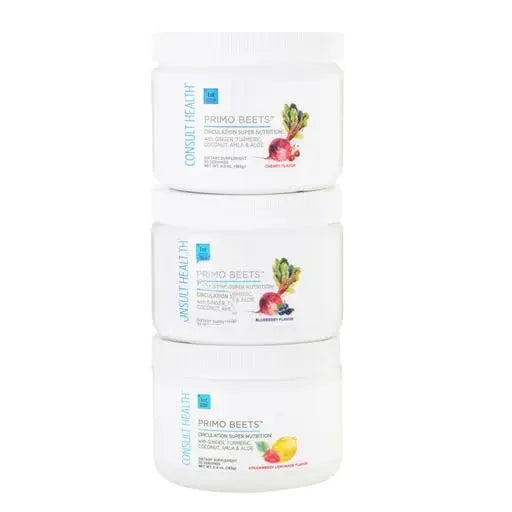 Consult Health Primo Beets Beet Root Powder Drink Mix with Nitrates - Supports Circulation Consult Health Au supplements