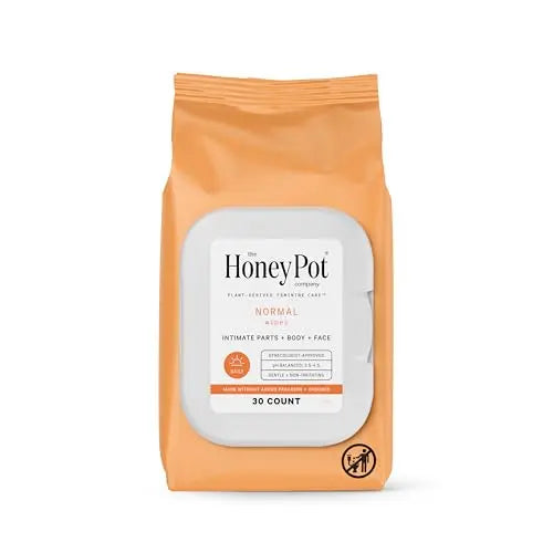 The Honey Pot Company - Feminine Wipes - Daily PH Balancing, Fragrance & Sulfate Free Wipes The Honey Pot Company Au supplements