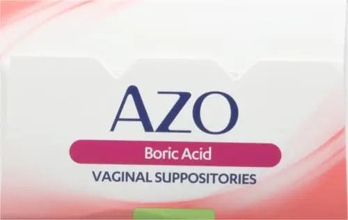 AZO Boric Acid Vaginal Suppositories, Helps Support Odor Control and Balance Vaginal PH AZO Au supplements