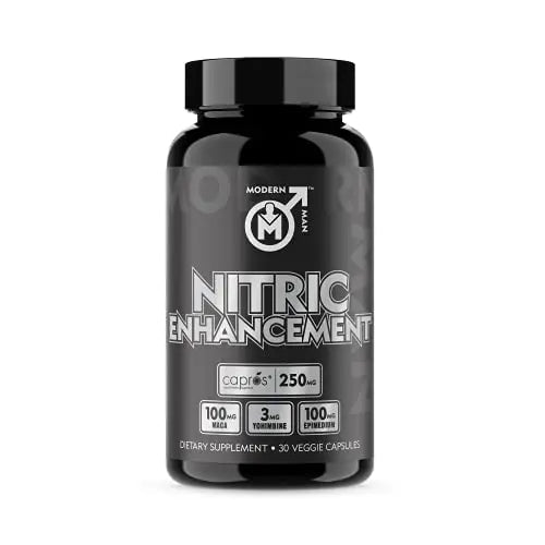 Nitric Oxide Enhancement by Modern Man – Pump Enhancing Alpha Male Booster for Men Modern Man Products Au supplements