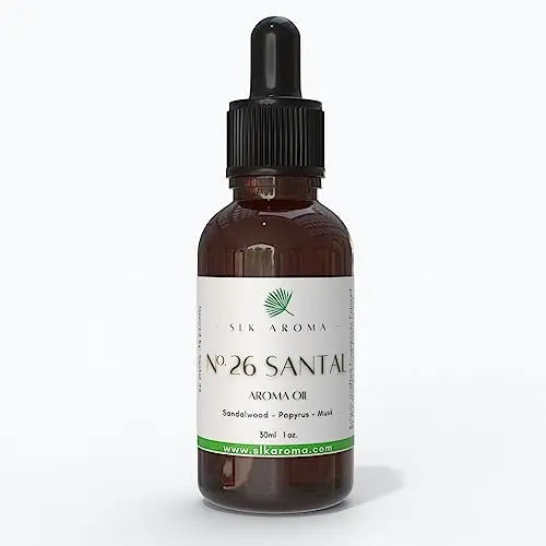 SLK Aroma, Santal Aroma Diffuser Oil, No. 26, Ultra Luxury Niche Blend of The Finest Essential Oils SLK Aroma Au supplements