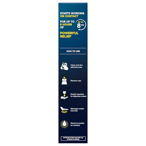 Advil Targeted Relief Pain Relieving Cream, Up to 8 Hours of Powerful Relief of Minor Arthritis Pain, Joint Pain, Lower Back Pain and Muscle Pain - 4 oz Advil Au supplements
