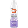 OFF! Clean Feel Insect Repellent Aerosol with 20% Picaridin, Bug Spray OFF! Au supplements
