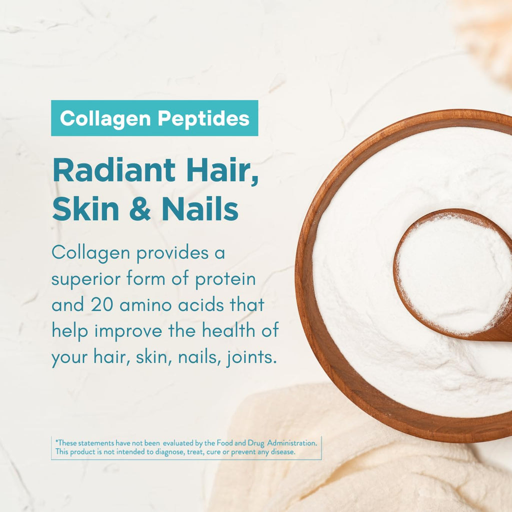 360 Nutrition Blends with Benefits Bovine Colostrum + Collagen Peptides Powder for Gut Health, Hair & Skin Beauty, Immune Support | Grass-Fed, No Added Sugar, Unflavored 6 oz - TrustMedUSA