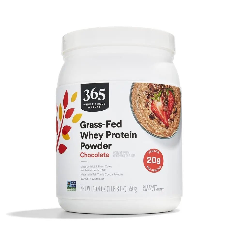 365 by Whole Foods Market, Chocolate Grass Fed Whey Protein, 19.4 Ounce - TrustMedUSA