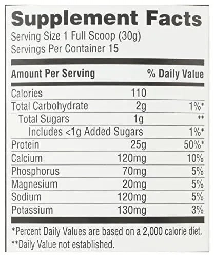 365 by Whole Foods Market, Vanilla Whey Protein Isolate, 15.9 Ounce - TrustMedUSA