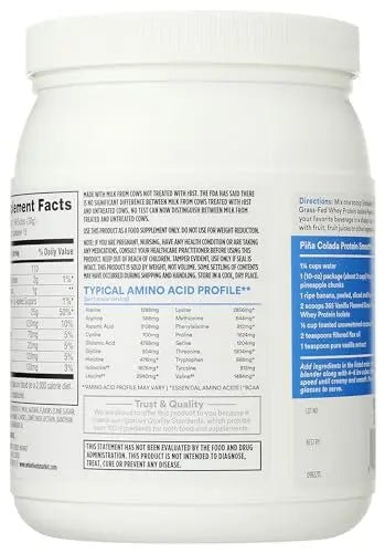 365 by Whole Foods Market, Vanilla Whey Protein Isolate, 15.9 Ounce - TrustMedUSA