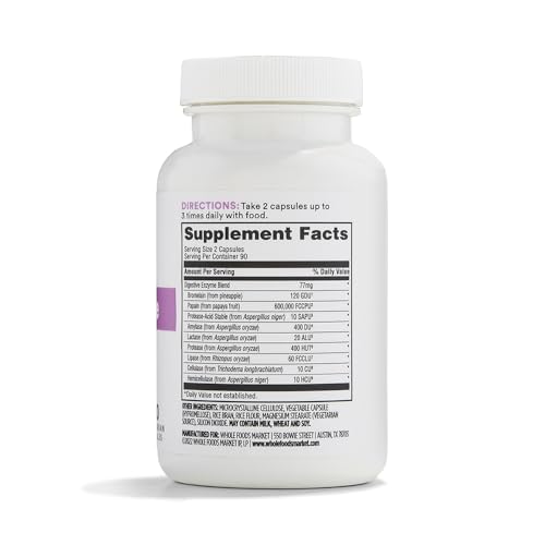 365 by Whole Foods Market, Wholezyme, 180 Count - TrustMedUSA