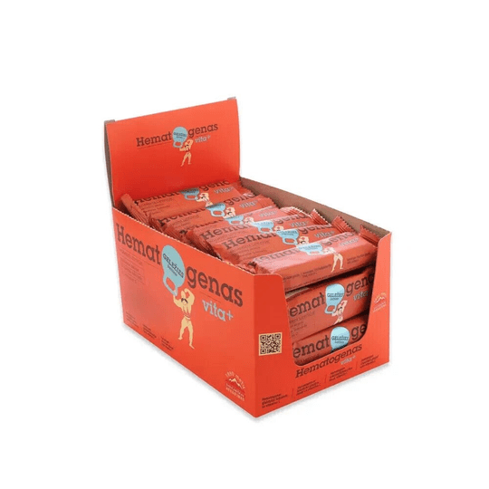 36x Hematogen Vita + 40g - Dark Chocolate Glazed - Full Box - 36x40g - Maple Wellness Supplements