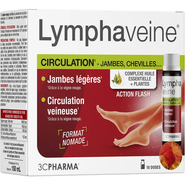 3C Pharma LymphaVeine Circulation 60 tablets - TrustMedUSA
