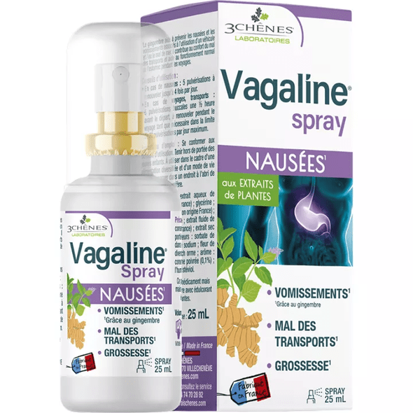 3Chênes Vagaline Buccal Spray Vomiting, Ecœurements 25 ml - TrustMedUSA