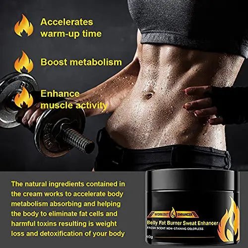 3pcs Hot Cream, Workout Enhancer Gel Slimming Shaping Cream, Fat Burning Cream - TrustMedUSA