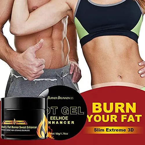 3pcs Hot Cream, Workout Enhancer Gel Slimming Shaping Cream, Fat Burning Cream - TrustMedUSA
