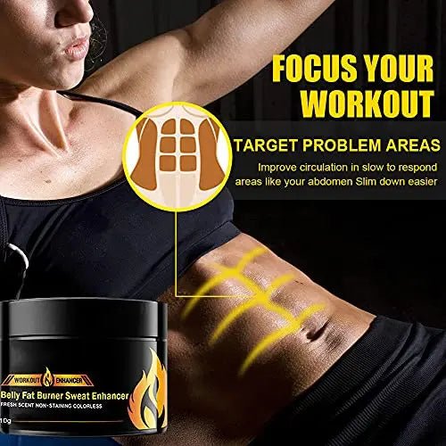 3pcs Hot Cream, Workout Enhancer Gel Slimming Shaping Cream, Fat Burning Cream - TrustMedUSA