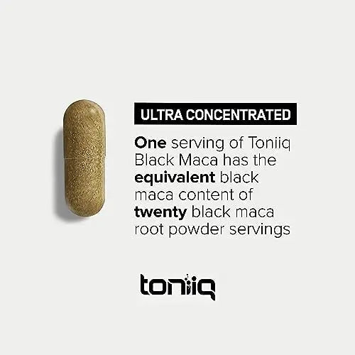 40,000mg Pure Black Maca Root Extract - Ultra Concentrated 20:1 Single Origin Wildcrafted - TrustMedUSA