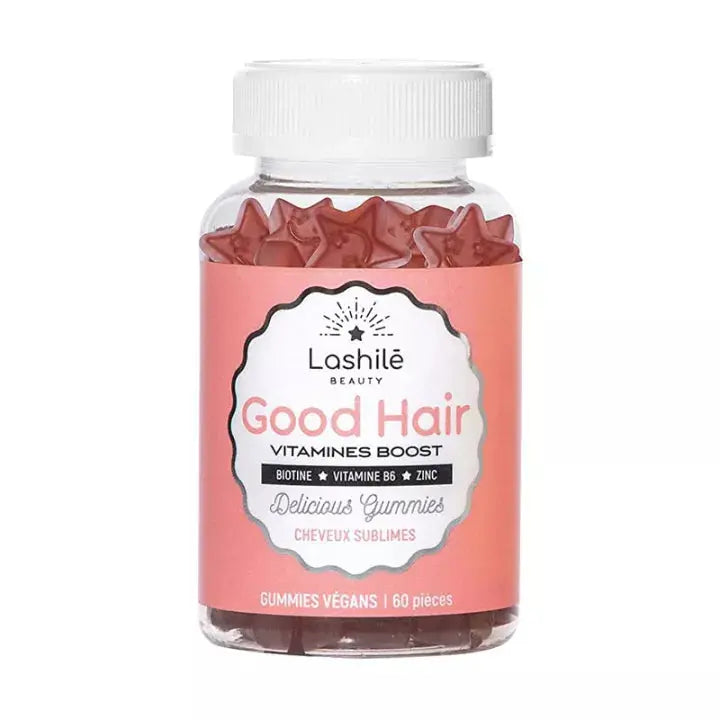 Lashilé Beauty Good Hair Vitamins Boost 60 Gummies Lashilé Beauty Au supplements