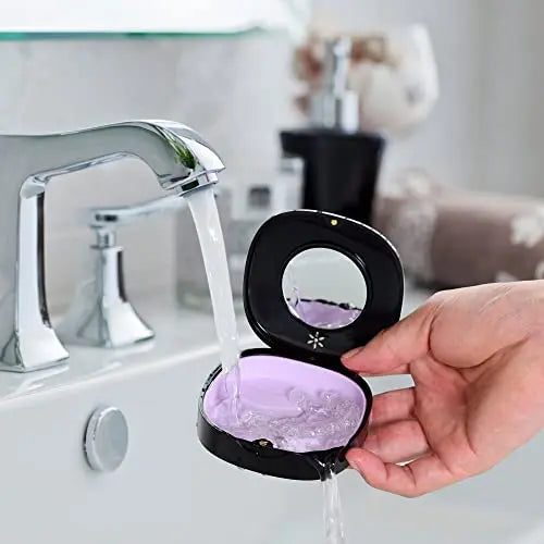 2 Pack Retainer Case with Vent Holes, Mirrors,Compatible with Invisalign,Night Guards Doboli Au supplements