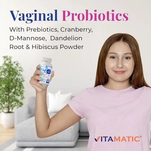 Vitamatic Vaginal Probiotics 20 Billions for Women pH Balance & Odor Control Vitamatic Au supplements