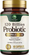 Nature's Peak Probiotics for Digestive Health - 120 Billion CFU with Diverse Strains Nature's Peak Au supplements