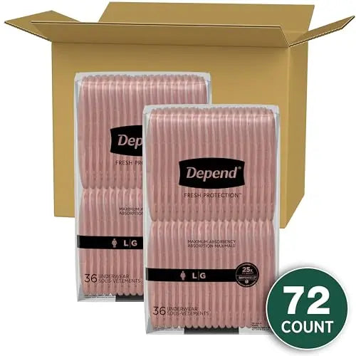 Depend Fresh Protection Adult Incontinence Underwear for Women Depend Au supplements