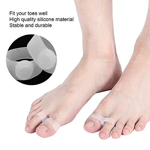 2Pcs Slimming Silicone Foot Massage Magnetic Toe Ring Magnetic Slimming Toe Rings Dioche Au supplements