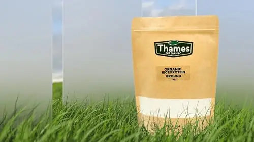 Thames Organic Organic Rice Protein Ground: Premium Plant-Based Protein for Health & Fitness Enthusiasts Thames Organic Au supplements