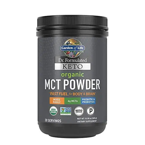 Garden of Life Dr. Formulated Keto Organic MCT Powder - 30 Servings, 6g MCTs Garden of Life Au supplements