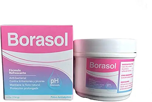 Borasol Antiseptic Powder Refreshing Deodorant and Vaginal Wash 4 OZ FQQF Au supplements