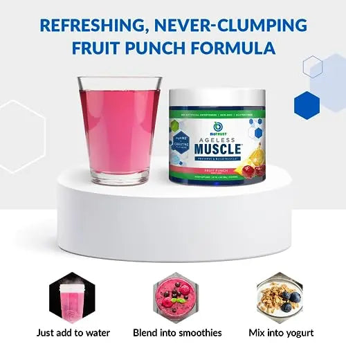 BioTrust Ageless Muscle Builder - Micronized Creatine Monohydrate Powder with HMB BioTrust Au supplements