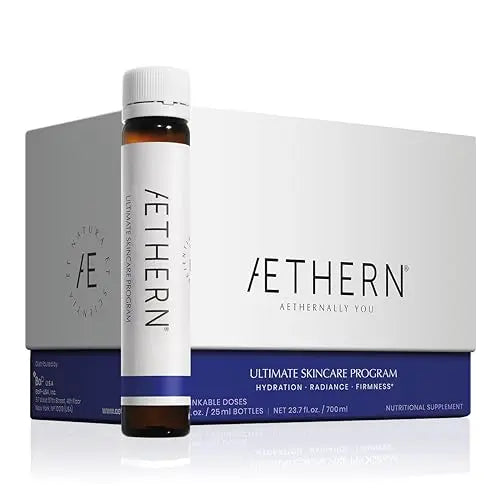 Collagen Drink + Hyaluronic Acid. Liquid Skincare Supplement. 12 High-Grade Natural Ingredients AETHERN Au supplements