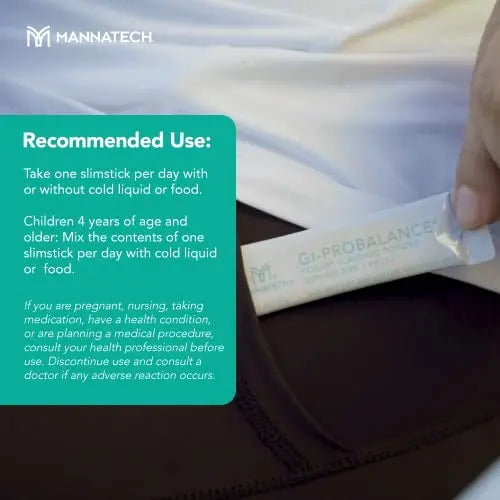 Mannatech Prebiotics and Probiotics, 30 Slimsticks, Yogurt Flavor, GI-ProBalance w/MannaBiotic Blend Mannatech Au supplements