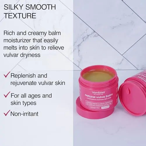 Vanibiss Natural Vulva Balm - Vulva Cream & Tender Skin Care -Topical Vulvar Moisturizer Vanibiss Au supplements