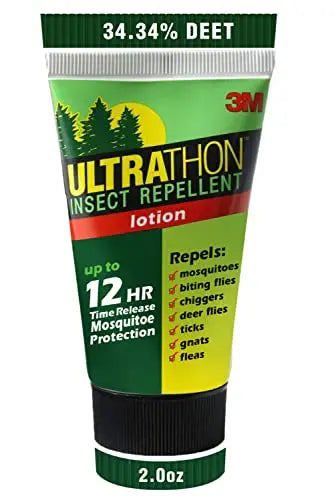 3M Ultrathon Insect Repellent Lotion, Splash and Sweat Resistant, 2 Oz Ultrathon Au supplements