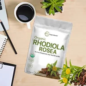 Micro Ingredients Organic Rhodiola Rosea Root Extract, 50g Powder | Adaptogenic Herb Micro Ingredients Au supplements