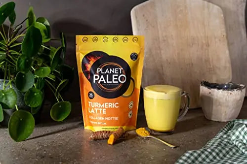 Planet Paleo Pure Collagen - Turmeric Latte (260g, 25 Servings) Planet Paleo Au supplements