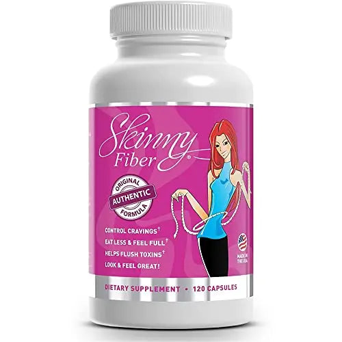 Skinny Fiber 120 Capsules, Appetite Suppressant Effective Weight Management for Women Skinny Fiber Au supplements