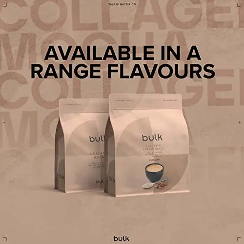Bulk Collagen Coffee, High Protein, Black, 500 g Bulk Au supplements