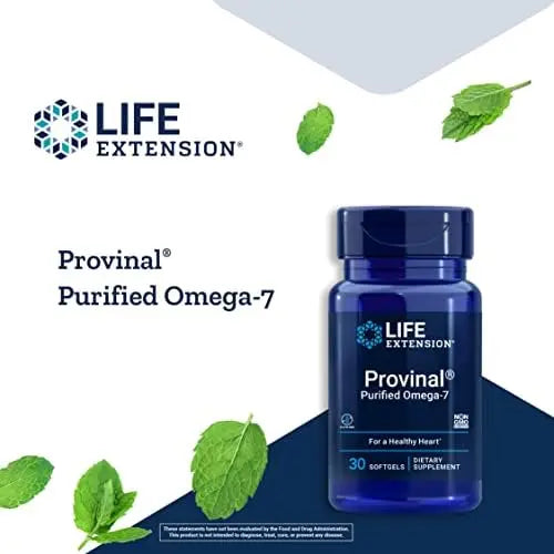 Provinal Purified Omega-7 - Daily Essential Omega 7 Fatty Acids Supplement, Palmitoleic Life Extension Au supplements