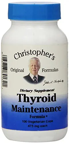 Dr. Christopher's Original Formulas Thyroid Maintenance Formula Capsules, 100 Count Dr. Christopher's Original Formulas Au supplements