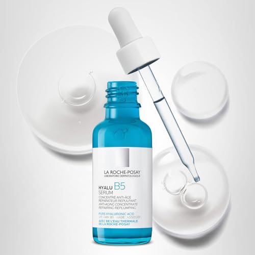 La Roche-Posay Hyalu B5 Suractivated Hyaluronic Acid Serum for Face, Vitamin B5 + Hyaluronic Acid + Glycerin