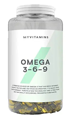 My Protein Omega 3-6-9 Supplement, 1000 mg (120 Softgels) Myprotein Au supplements