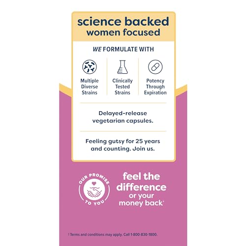 Renew Life Women's Probiotic Capsules, Supports pH Balance for Women, Vaginal, Urinary, Digestive and Immune Health, L. Rhamnosus GG, Dairy, Soy and Gluten-Free, 25 Billion CFU - 60 Ct Renew Life Au supplements