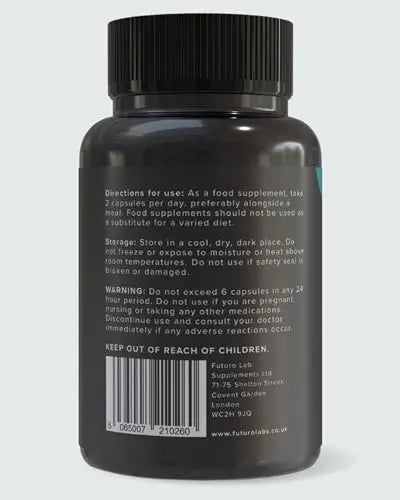 Marine Collagen Capsules 1200mg with VIT C (12mg) and Zinc (1.5mg) - Made in The UK Futuro Labs Au supplements