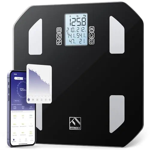 FITINDEX Smart Scale, FSA HSA Eligible Scale for Body Weight, Body Fat Scale with All-in-one FITINDEX Au supplements