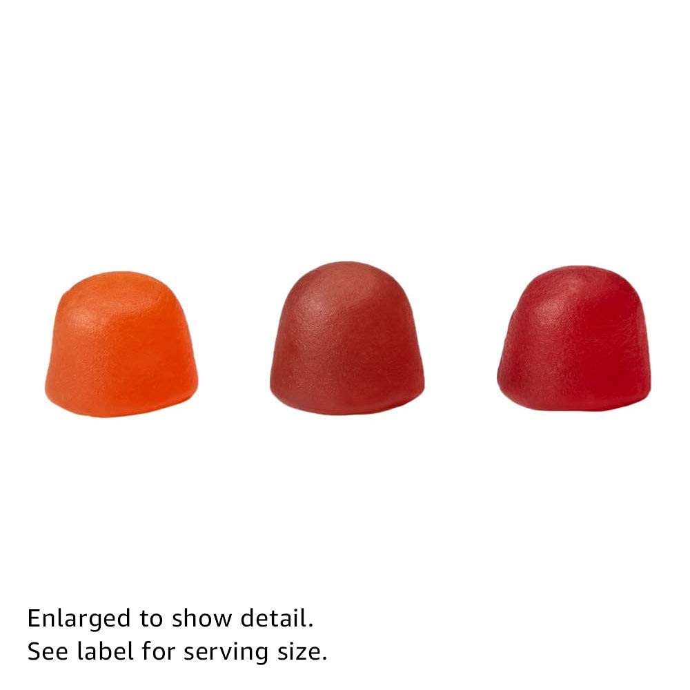 Amazon Brand - Mama Bear Organic Kids Multivitamin Gummies, Berry, Cherry & Orange, 60 Count, 1 Month Supply (Packaging May Vary)