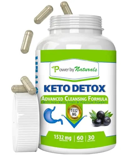 Power By Naturals Keto Colon Cleanser & Detox - Rapid Weight Loss Pills, Gut Health Power By Naturals Au supplements